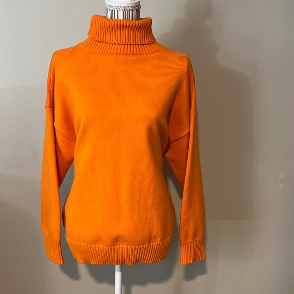 Orange Sweater